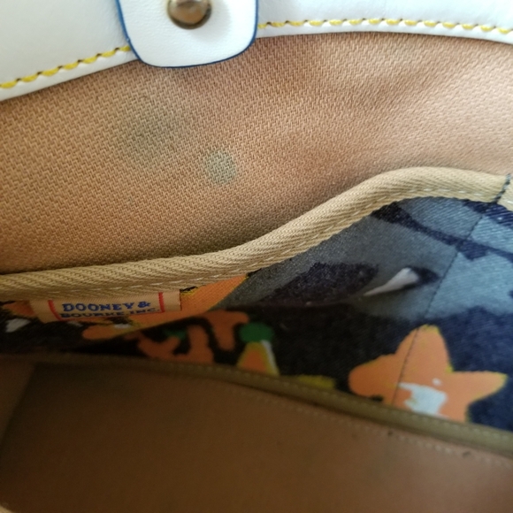 Dooney & Bourke Denim Grafitti Splatter Shoulder Bag - Picture 16 of 16